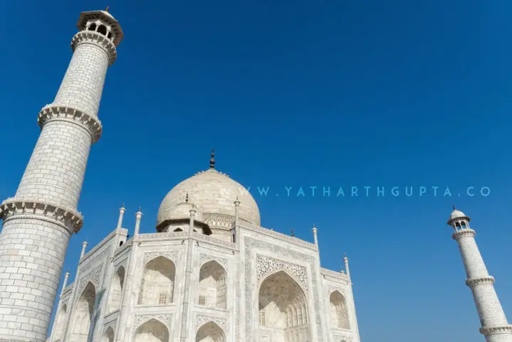 TAJ MAHAL HIGH KEY IMAGE